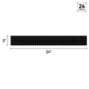 Core Decor Window Pane on Black EZ Border