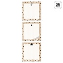 Core Decor Polka Dots on Wood 3" Designer Cut-Outs