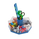 Classroom Caddie Octagonal Storage System, Blue