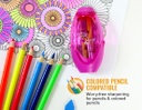 Bostitch 2 Hole Twist N Sharp Pencil Sharpener