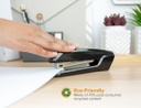 Black Anti Microbial Desktop Stapler