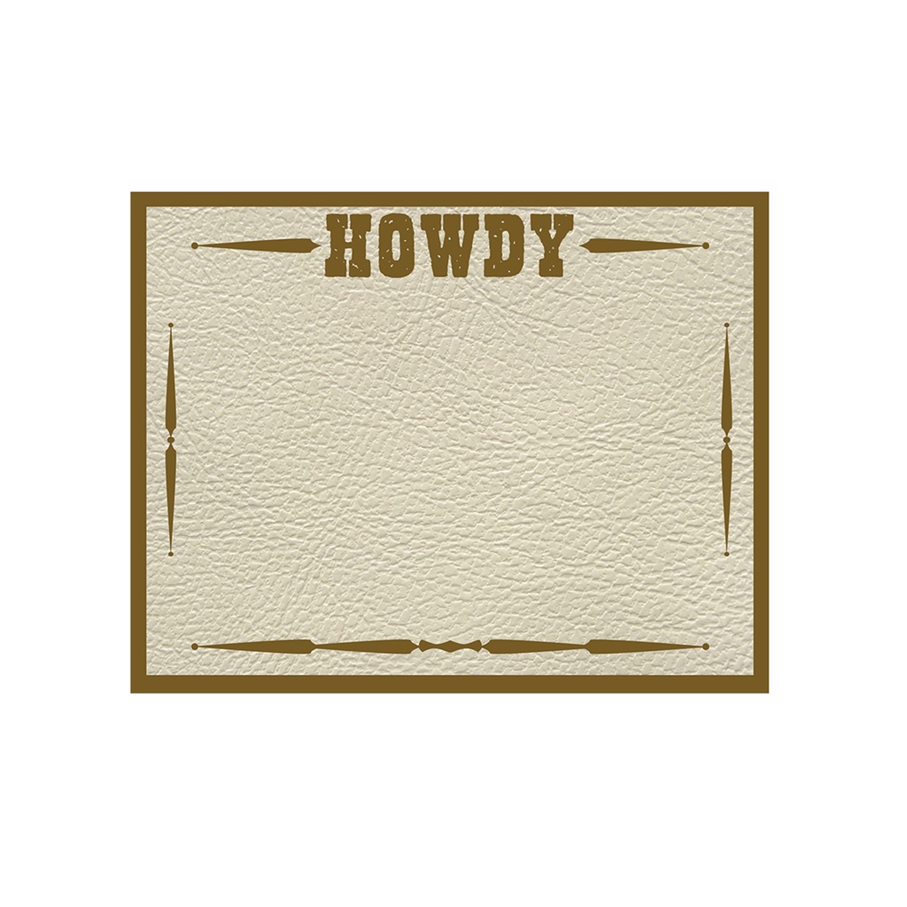 Wild Wild Classroom Name Tags