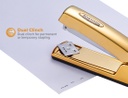 B5000 Professional Executive Stapler with Gold Chrome Finish