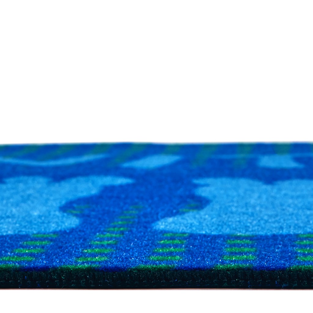 Blue Stand &amp; Sanitize Rug 3ft x 4ft 6in Rectangle
