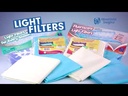4ct Tranquil Blue Fluorescent Light Filters