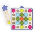 Pattern Matching Puzzle Wooden Color & Counting Board