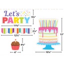 Colorful Happy Birthday Create & Decorate Quick Kit