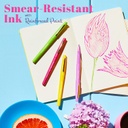 Smear Resistant Flair Markers