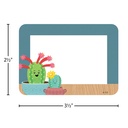 Happy Cactus Crew Name Tags/Labels – Multi-Pack