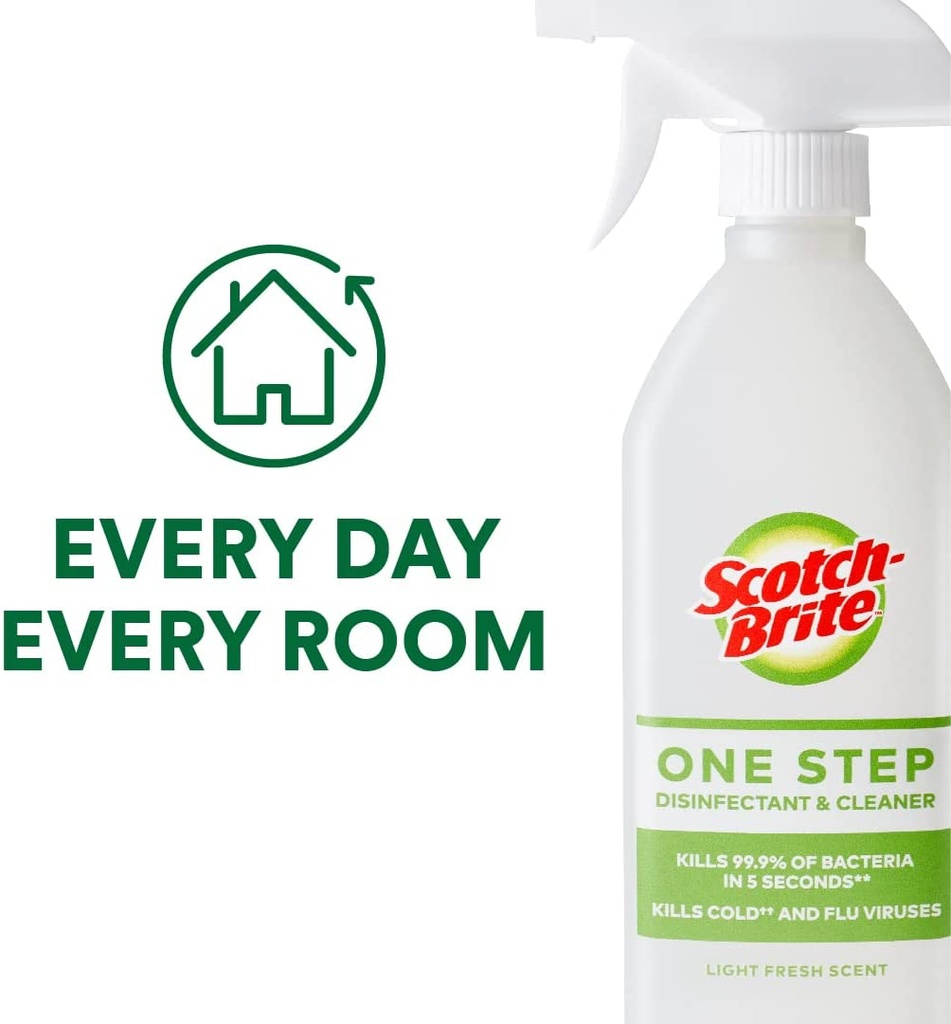 28oz Scotch-Brite One Step Disinfectant &amp; Cleaner