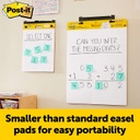 2ct Post It Super Sticky Mini Easel Pad Pack