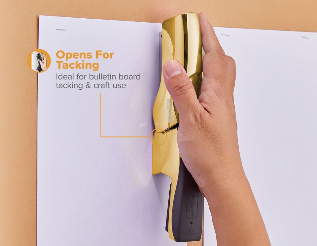Gold Bostitch B175 Electro Flat Clinch Stapler