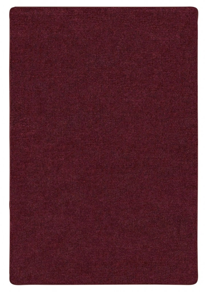 7ft 6in x 12ft Rectangle Cranberry Flat