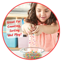 Multicolored Reusable Water Beads