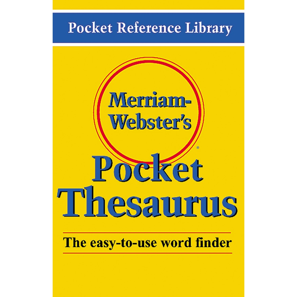 Pocket Thesaurus Pack of 3