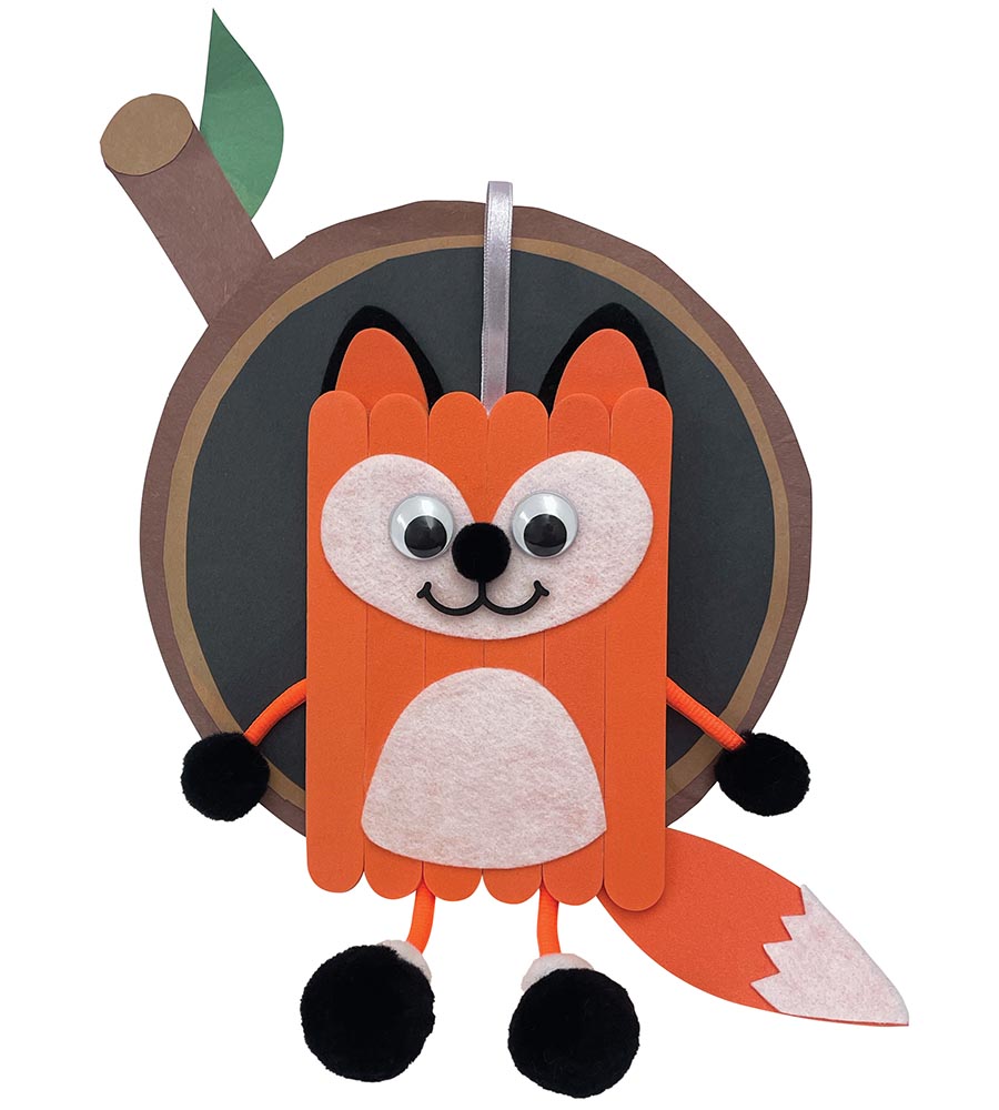 Foam Stick Fox Activity Kit