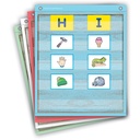 Painted Wood Design Magnetic Mini Pocket Charts