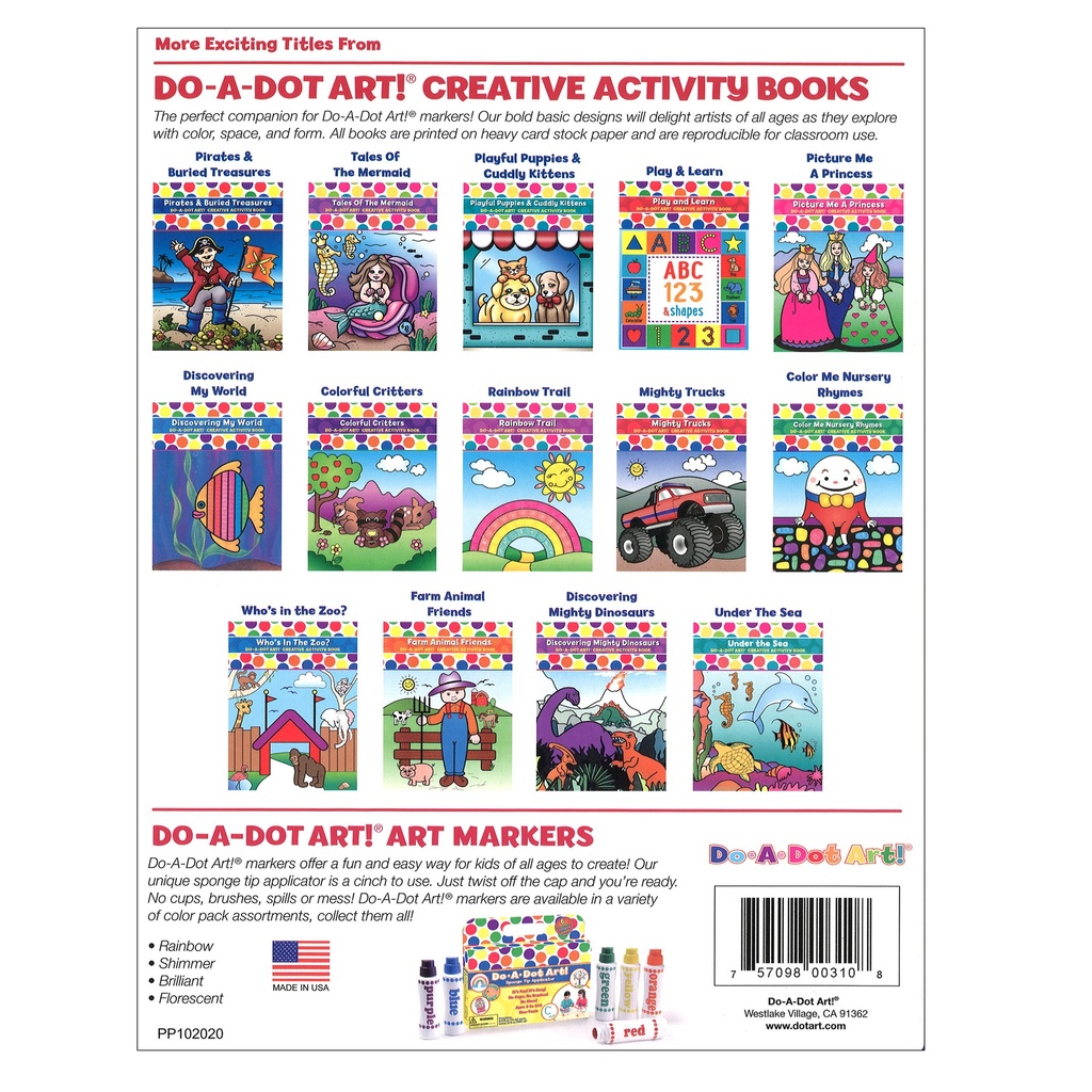 Play & Learn ABC Numbers & Shapes Creative Art & Activity Book