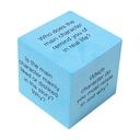 Foam Reading Comprehension Cubes Pack of 6