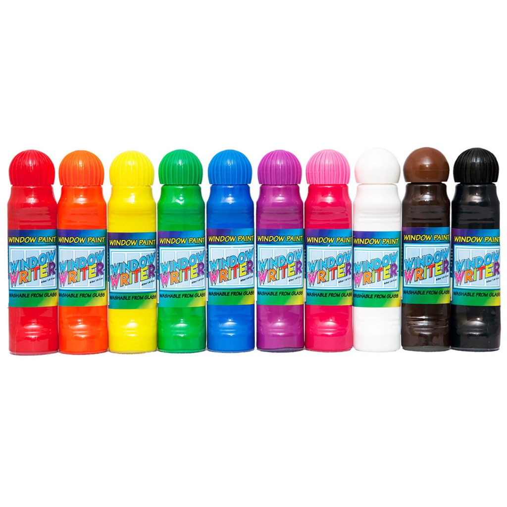 Window Writers Paint 10 Colors