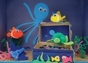 Pom Pon Ocean Animals 4ct Activity Kit 