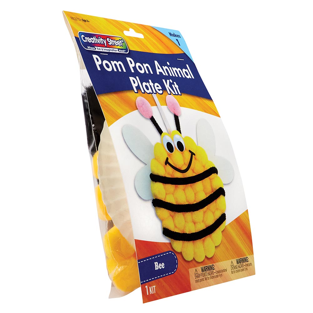 Pom Pon Plate Bee Activity Kit 
