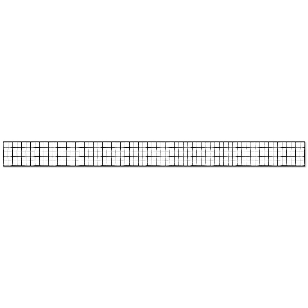 Creatively Inspired Black & White Grid Straight Borders 36 Feet