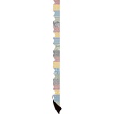 Colorful Cottage Pennants Magnetic Border