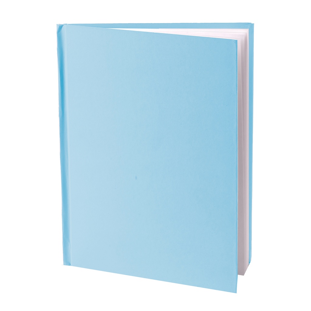 Blue Hardcover Blank Books  8.5" x 11" Portrait 6ct