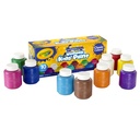 Assorted Colors Washable Kid's Paint Pack of 10