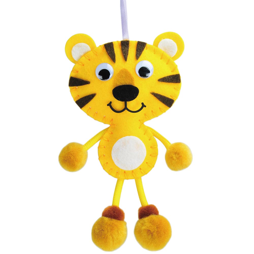 Tiger Felt Sewing Activity Kit  