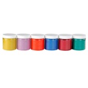 6 Color 6 oz. Jars Colored Sand