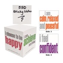 Inspirational Sticky Notes Memo Cube