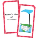 U.S. States & Capitals Flash Cards Grade 3-5