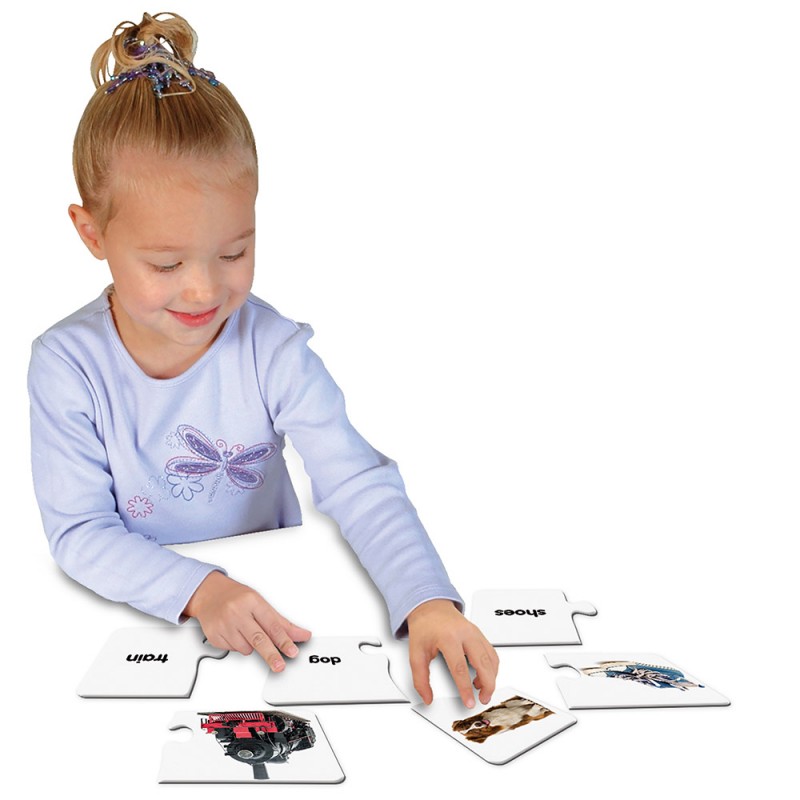 Match It! First Words Self Correcting Puzzle Set
