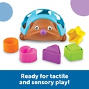 Spike the Fine Motor Hedgehog Poppin' Shapes Sorter