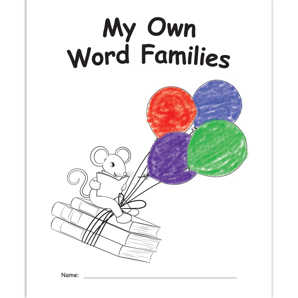My Own Books: My Word Families Book 10 Pack