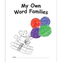 My Own Books: My Word Families Book 10 Pack