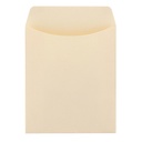 Manila Bright Sticky Back Library Pockets Pack of 300