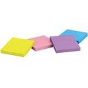 Assorted 3" x 3" Self-Stick Removable Notes 24 Pads