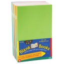 20ct Bright Colors Blank Books 5.5&quot; x 8.5&quot;