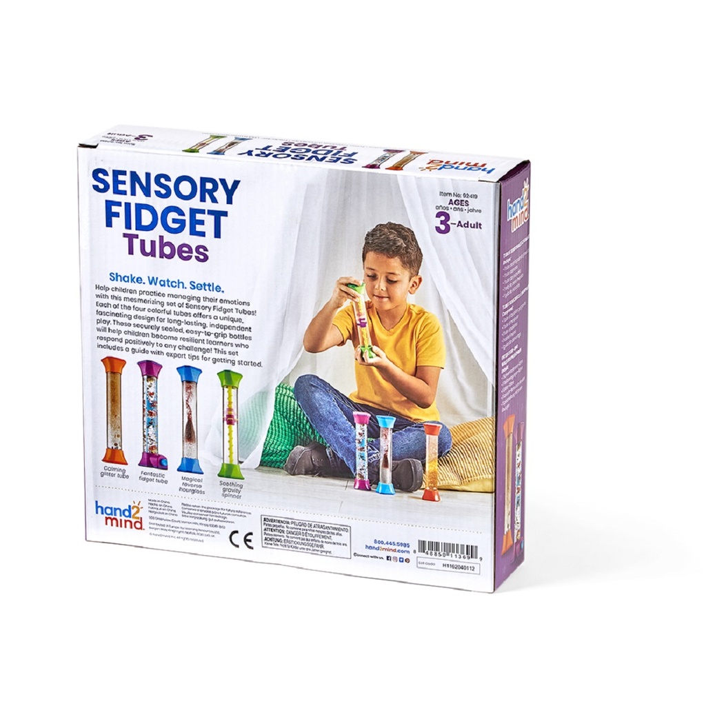 4ct Sensory Fidget Tube Set