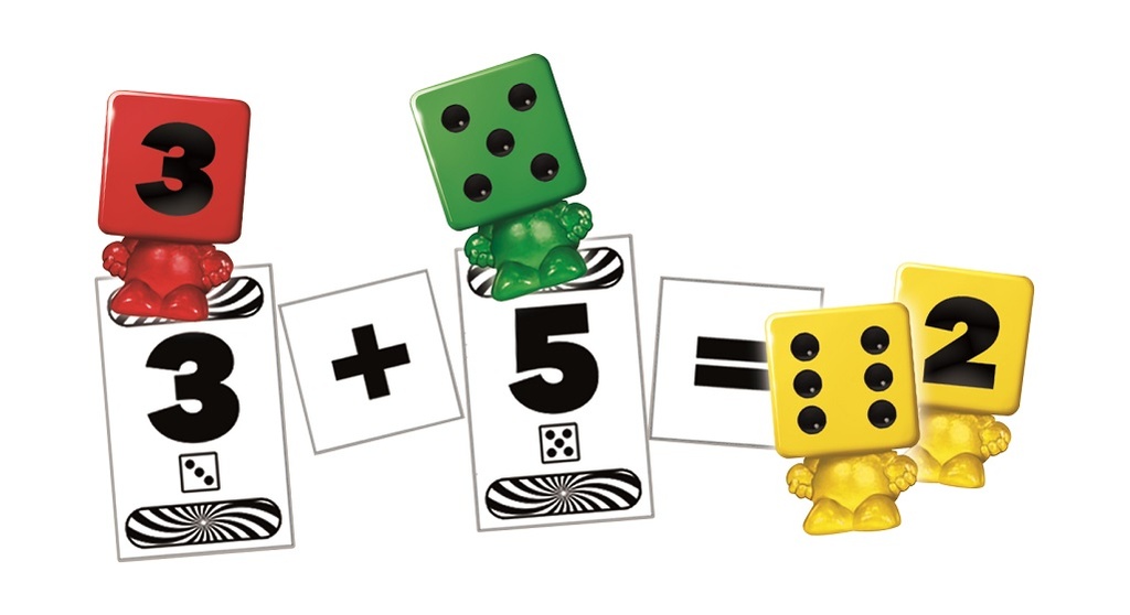 Mind Sparks Dice Heads Math Game