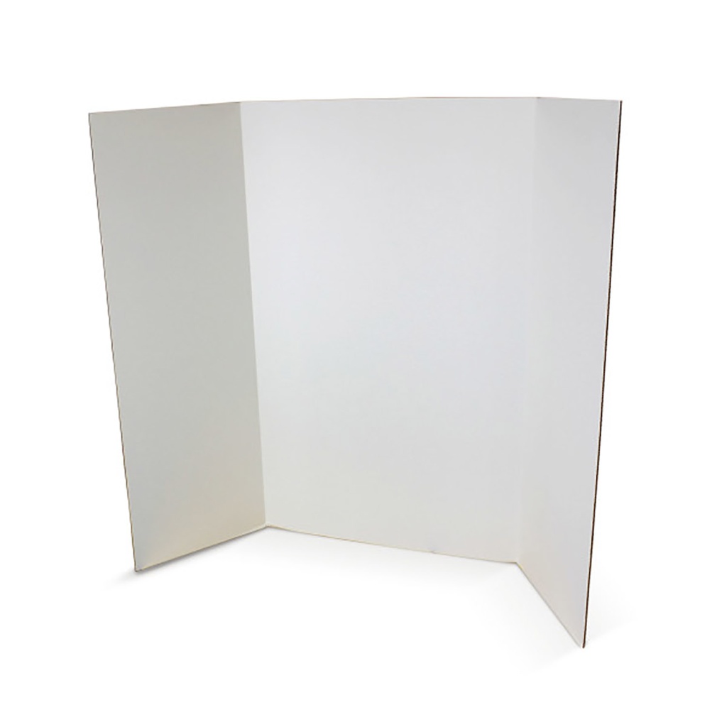 White 36" x 48" Corrugated Project Boards Box of 24