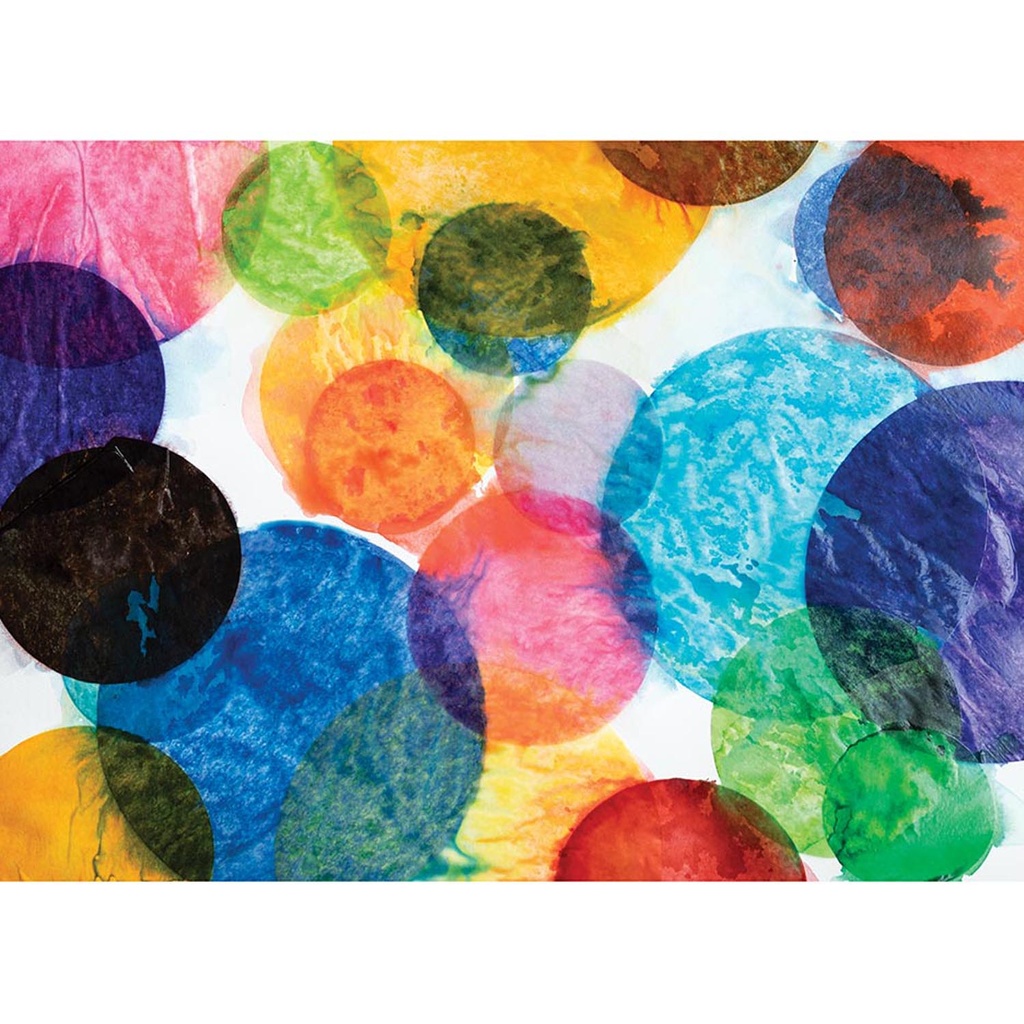 Assorted Bleeding Tissue Circles Assortment 2,250 Circles