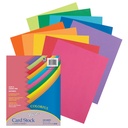 Colorful 8 1/2" x 11" Card Stock Assortment 250 Sheets