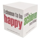 Inspirational Sticky Notes Memo Cube