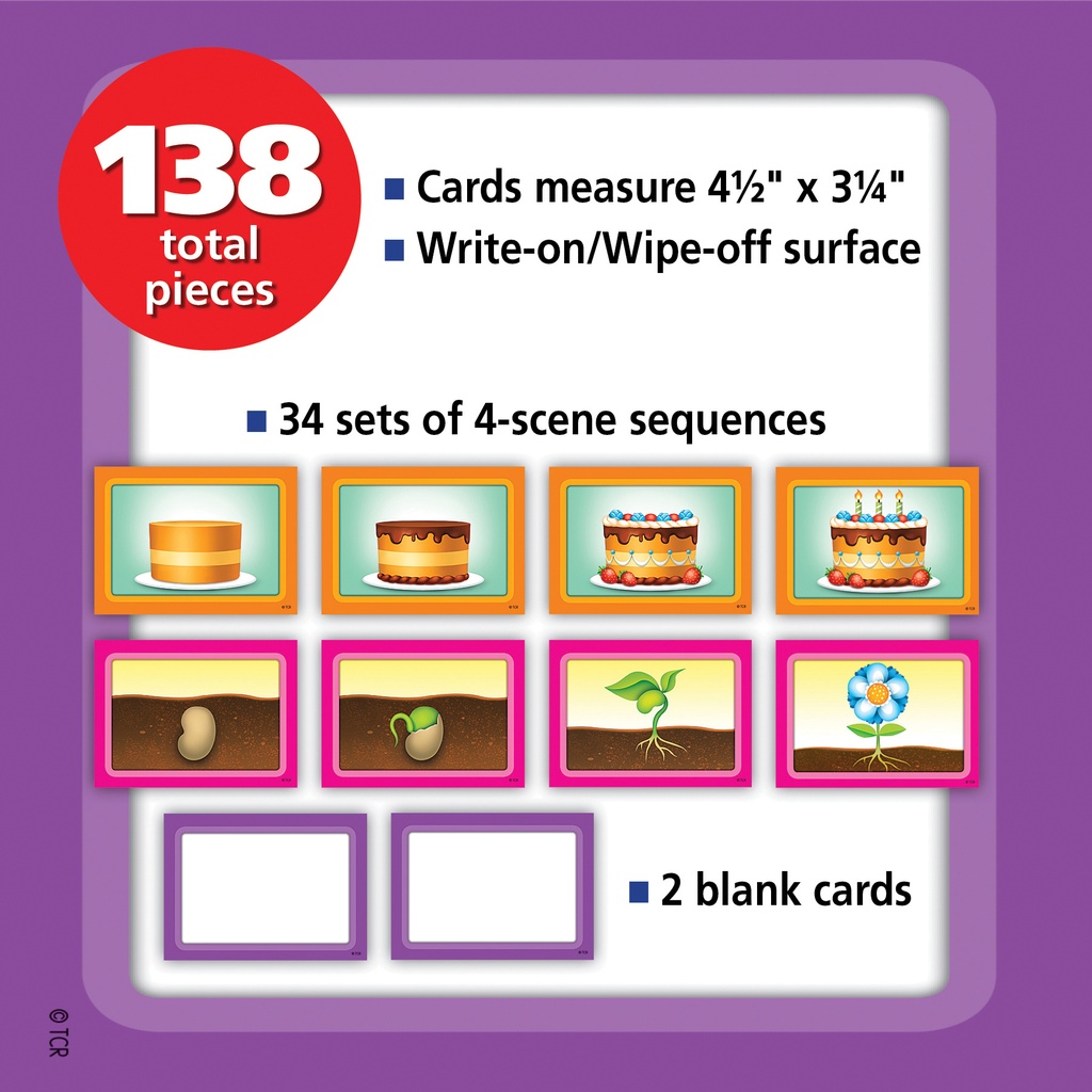4-Scene Sequencing Pocket Chart Cards