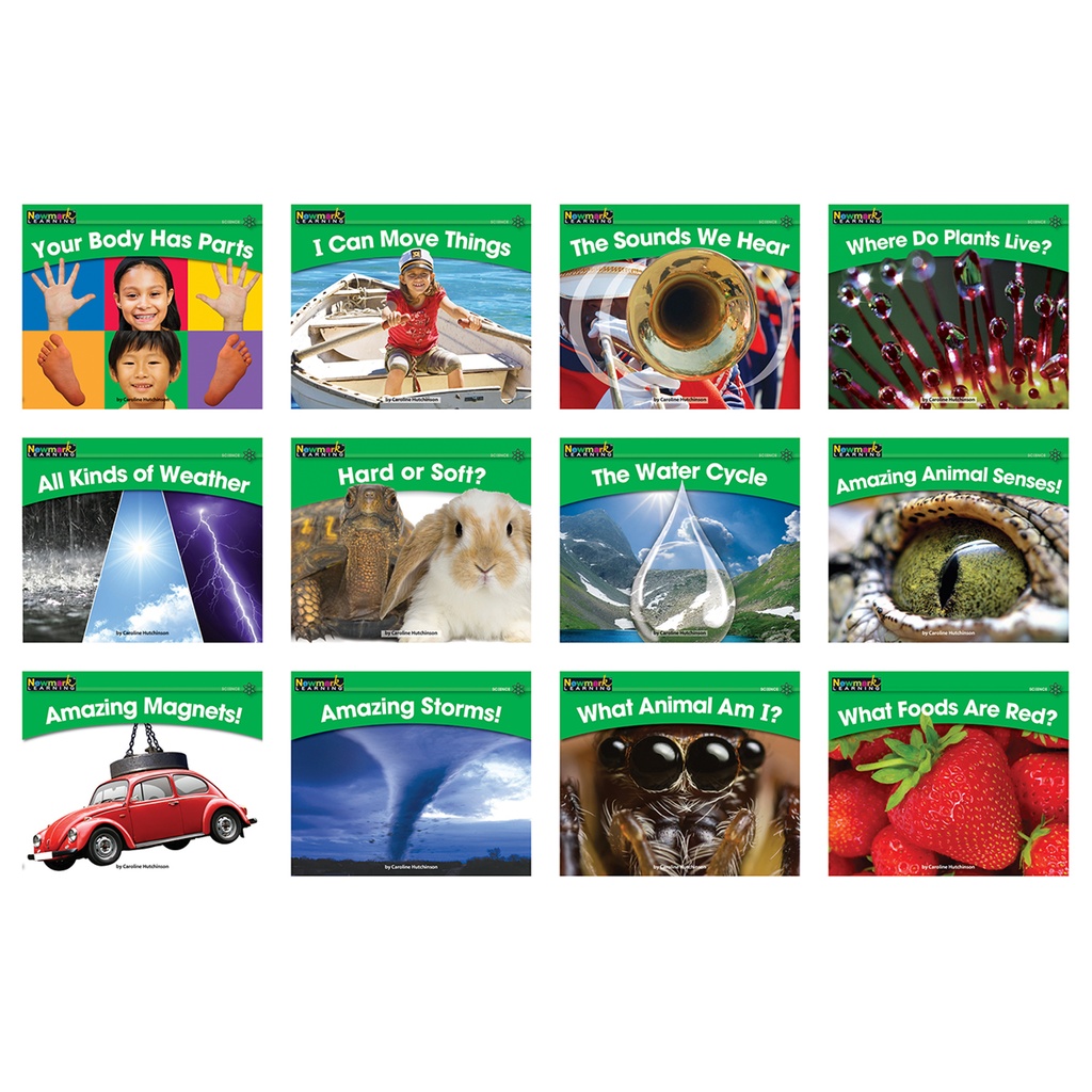 Volumes 1 and 2 Rising Reader Science Single-Copy Set of 24