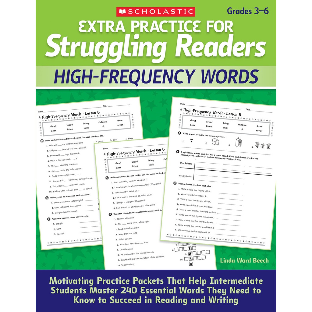Extra Practice for Struggling Readers Bundle